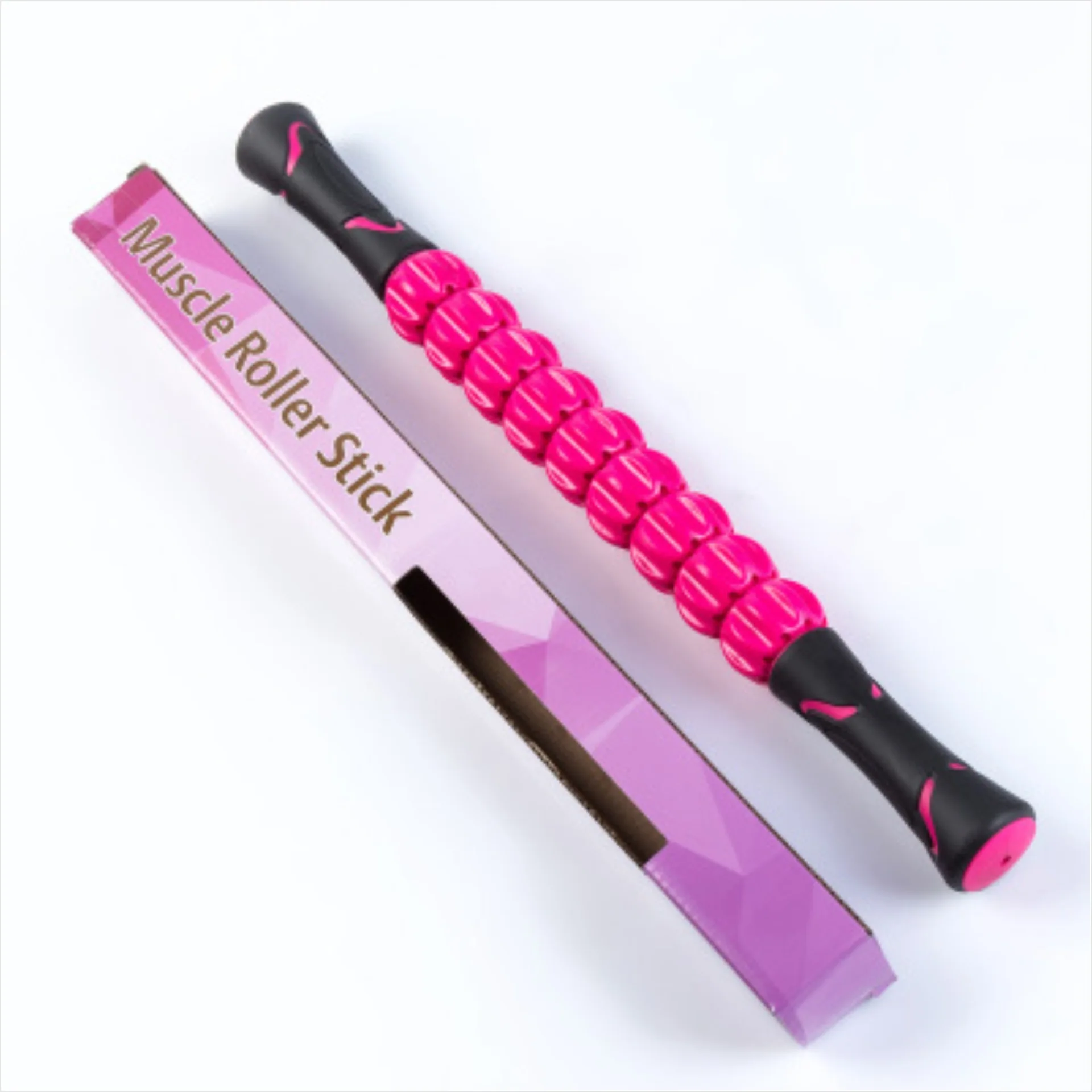 

Gear Acupoint Relaxing Yoga Massage Stick Deep Muscle Fascia Rod Roller Sports Yoga Meridian Rod