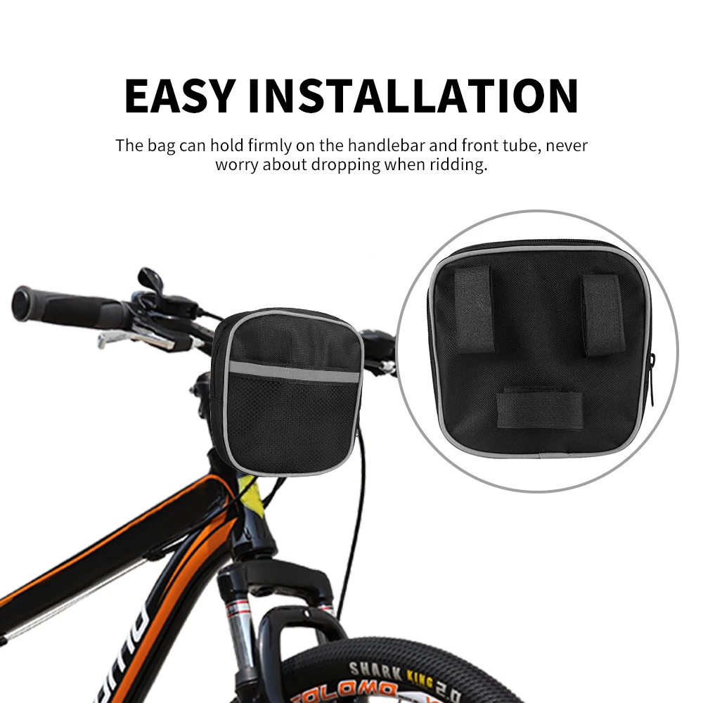 Bike Handlebar Bag Bike Handlebar Bag Bicycle Insulated Basket Front