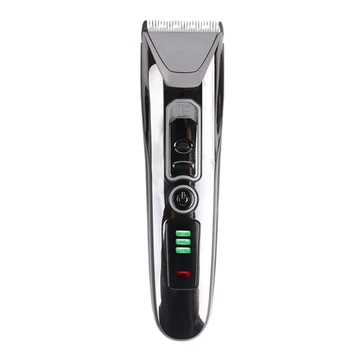 

Electric Clipper Digital Hair Trimmer Rechargeable Electric Hair Clipper Men's Cordless Haircut Adjustable Ceramic Blade