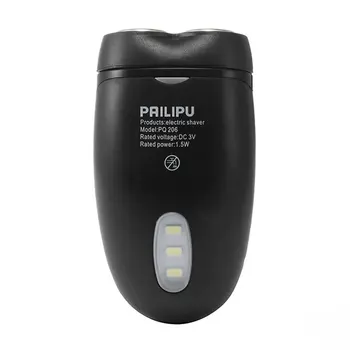 

Kemei Electric Shaver 2 Head Portable Cordless Razor Shavers Battery Powered Multifunctional With LED Lighting Hair Cutting