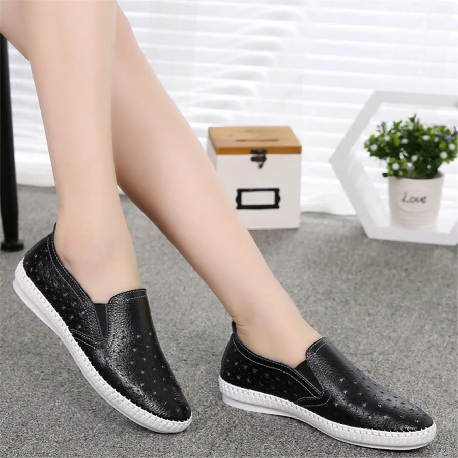 Carrefour zapatos blancos para mujer, calzado plano de boca poco profunda,  para estudiantes, con pedal, para embarazadas, para primavera y otoño|women  shoes spring|shoes springflat shoes - AliExpress