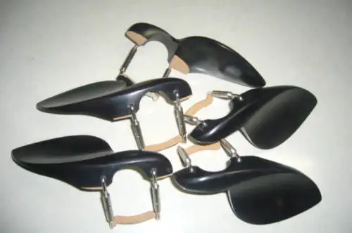 25pcs black ebony violin chinrest 4/4,violin parts#6427,Musical instrument part
