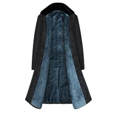 Multi color green and black long coat for cold winter outdoor activities fine materials and fine workmanship