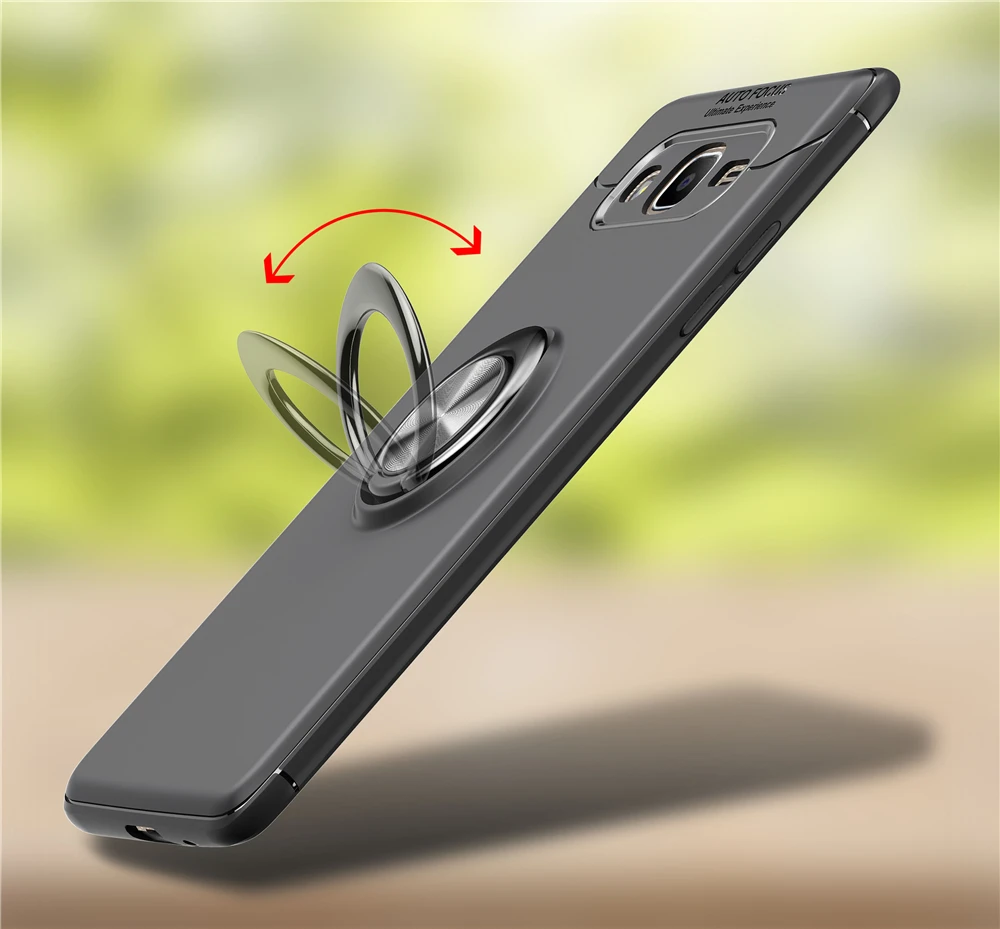 Противоударный чехол для samsung Galaxy Grand Prime G530 G531 с металлическим магнитным кольцом, силиконовый чехол из ТПУ для samsung G 530 531, чехол s