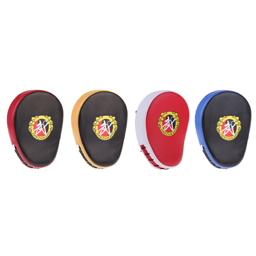 Training Kick Target Punching Strike Focus Rackets Kicking Pads PU Leather Fit for Kids/Adults Boxing Karate Practice Shields