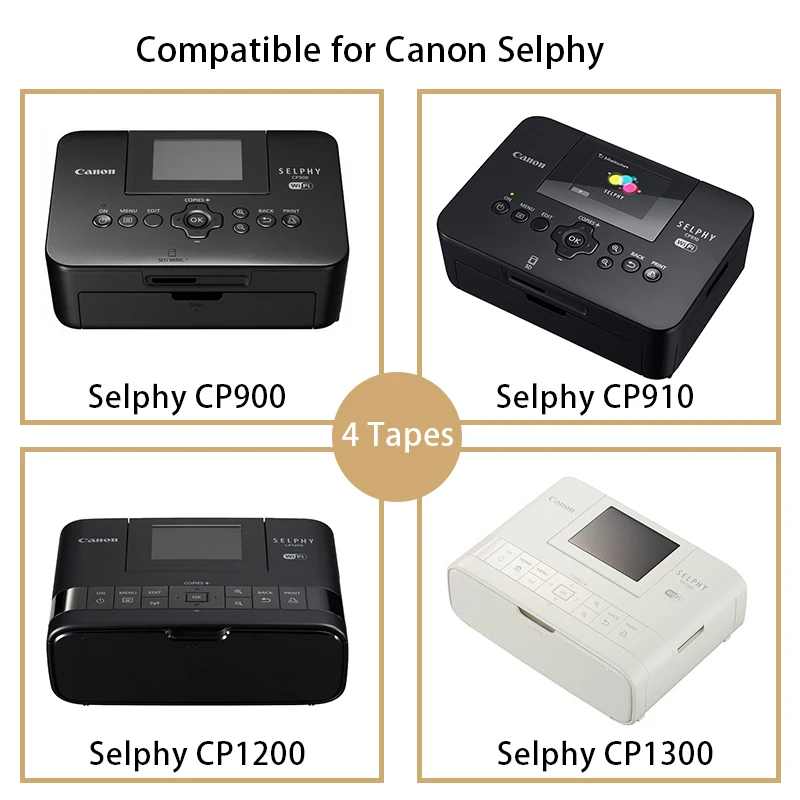 cassete 6 polegada compatível para canon selphy