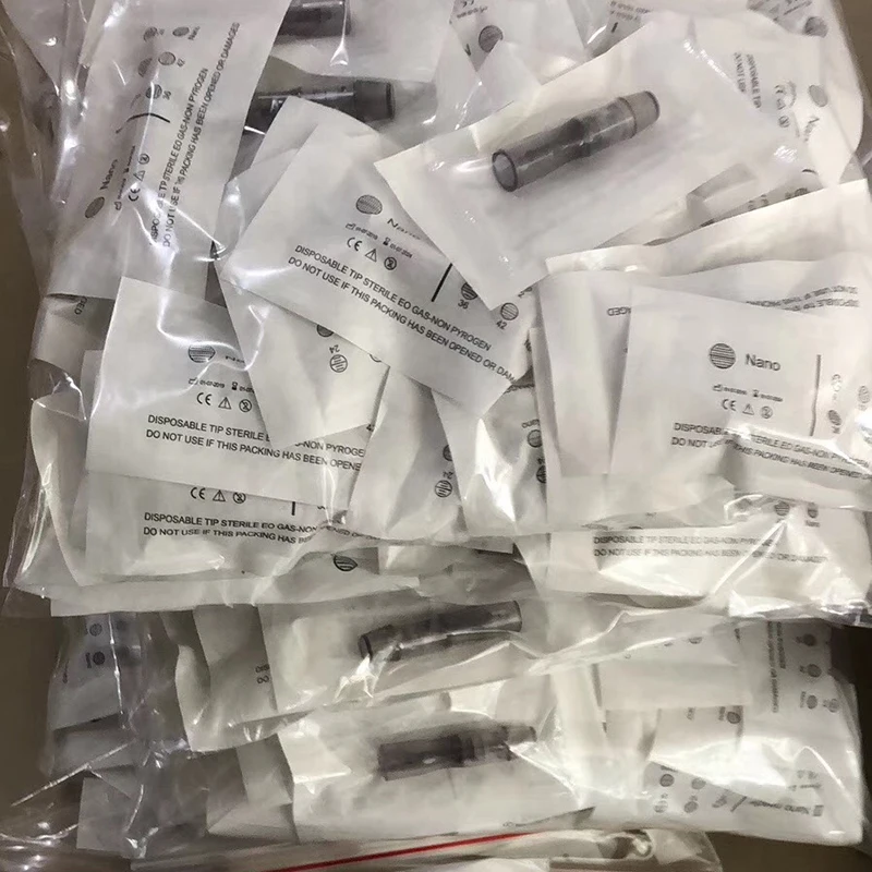 20pcs MTS Смарт-часы тату машина переносной Перманентный макияж тату Ручка инструмент пистолет бровей губ подводка для глаз микро 0,18 мм 1RL иглы - Цвет: 20pcs MTS
