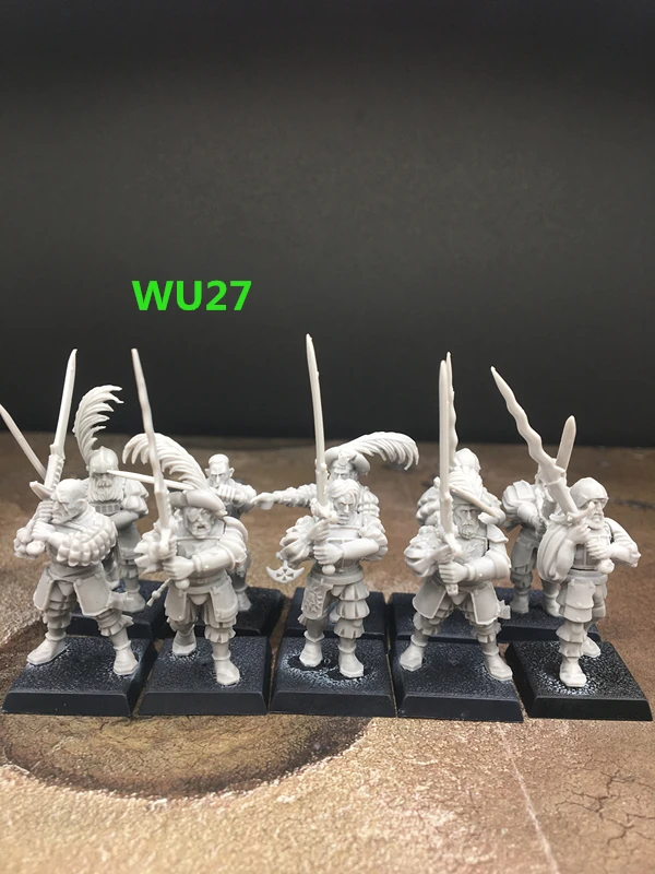 WU27 Greatswords GB Смола Модель Империя - Цвет: WU27 Greatswords
