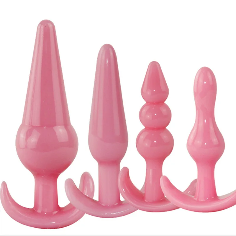 Soft Silicone Anal Dildo Butt Plug Prostate Massager Adult Gay Products Beads G-spot Erotic Sex Toys for Men Women | Красота и