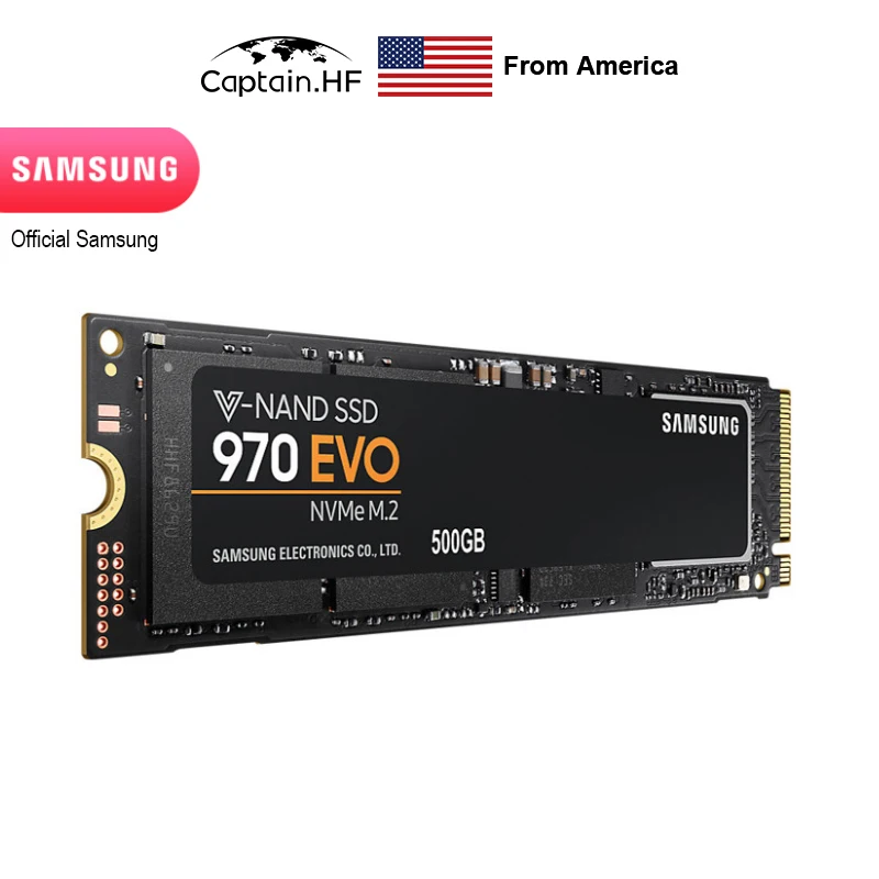 Капитан Америка для Тетрадь SSD (MZ-V7E500BW) 970 EVO 500 ГБ-M.2 NVMe Интерфейс Внутренний
