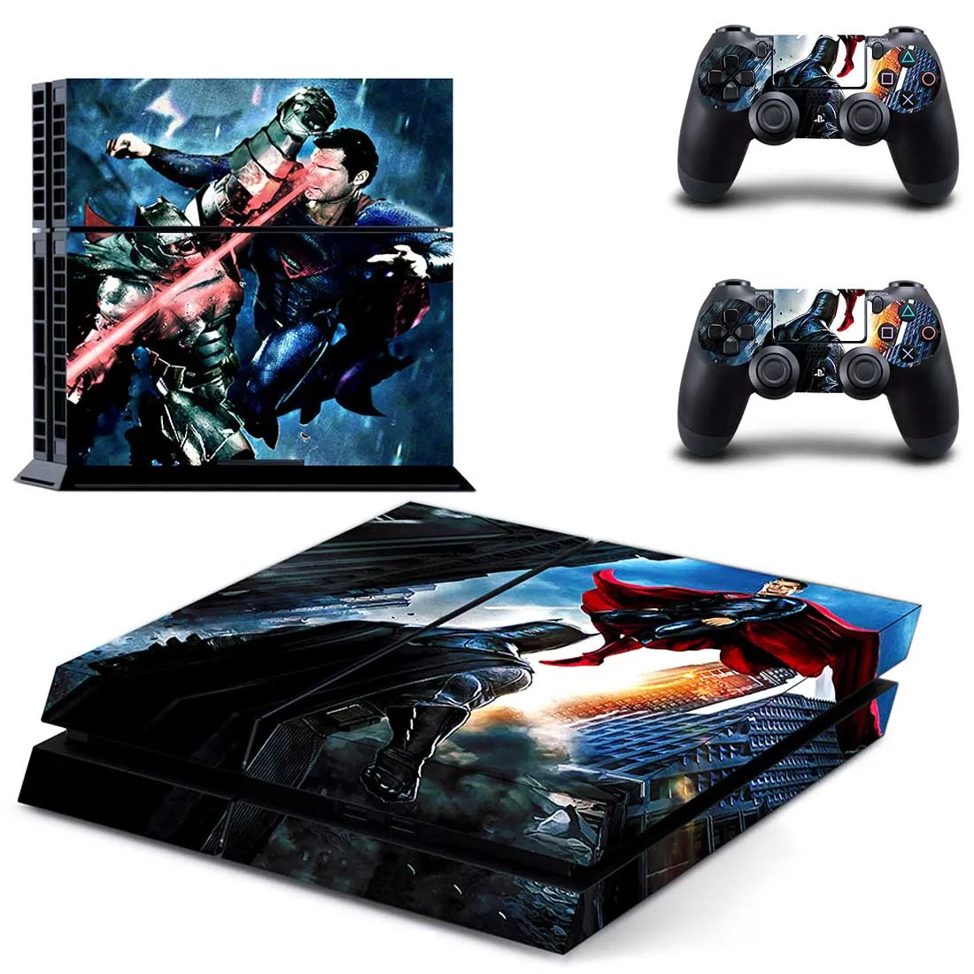 Супермен PS4 виниловое покрытие PS 4 наклейка игровая станция 4 наклейка s наклейки Pegatinas Adesivo для консоли playstation 4 и 2 контроллера