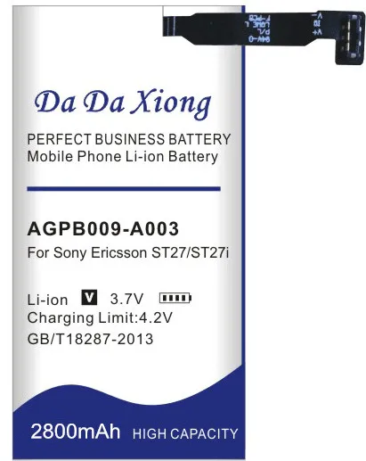Аккумулятор для Sony Ericsson ST27 ST27i ST27a 2800 мАч высокое качество|battery for sony ericsson|battery forbattery