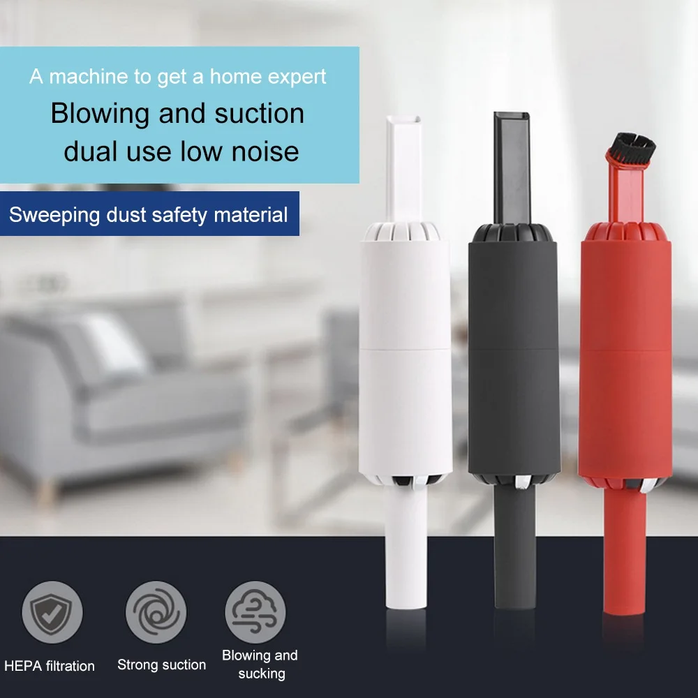 

Electric Portable Mini Vacuum Cleaner USB Handheld Dust Cleaner For PC Keyboard Wet and Dry Dual Use Car Vacuum Aspirateur