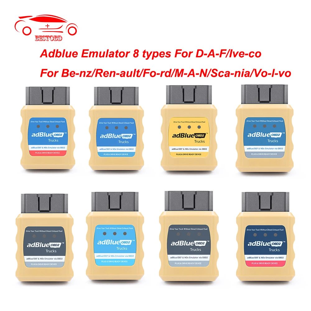 Adblue Emulator IVECO EURO OBDII DAF Scania Volvo Renault 5/6-Obd2 NO