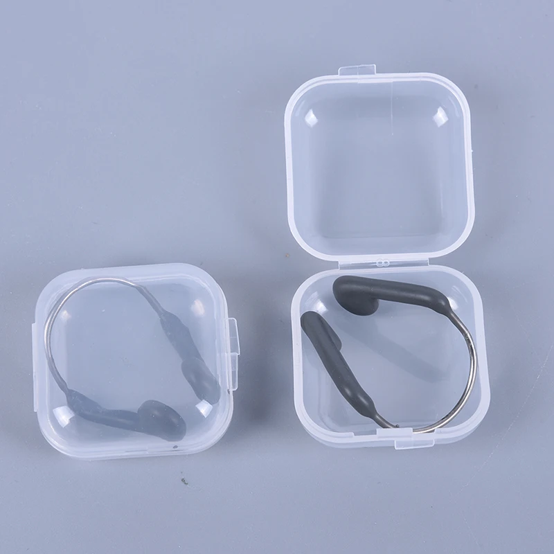 Soft Silicone Steel Wire Nose Clip Swimming Nose Clip For Swimming Diving Water Sports Swimming Accessories Diving Equipment 1 Set