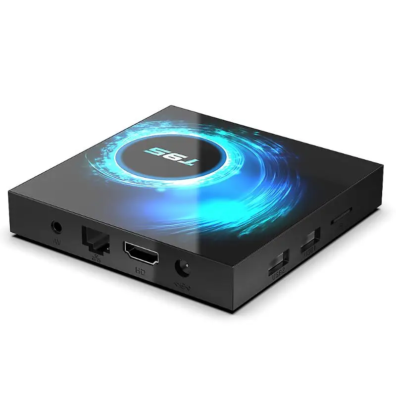 Android 10,0 tv Box высококачественный Четырехъядерный 4G+ 32G/64GB 2,4G WiFi медиаплеер Поддержка нескольких языков телеприставка 10x10x2 см