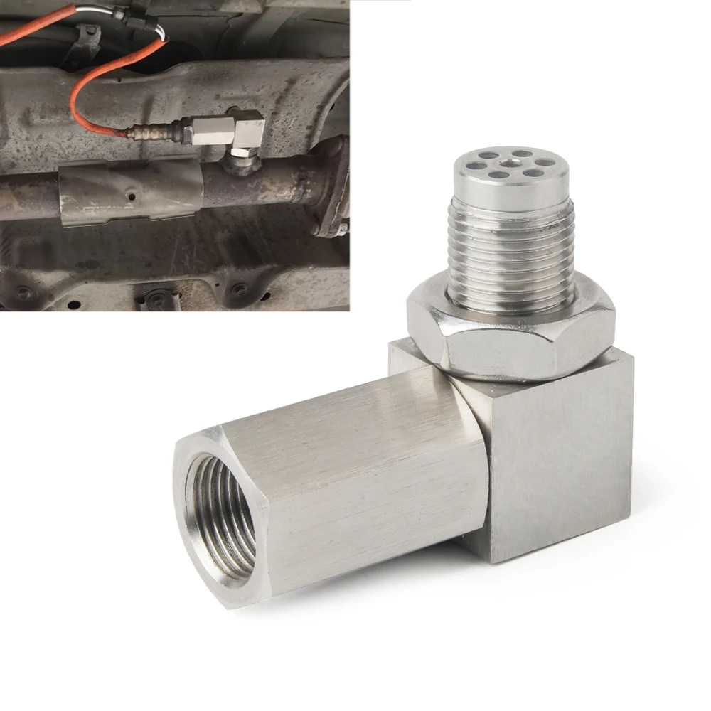 Universal o2 oxygen sensor extender 90 degree or 45 degree 02 bung