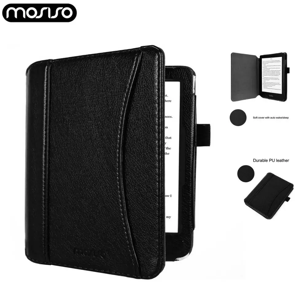 MOSISO тонкий защитный чехол из искусственной кожи для 2018 новейший Kobo Clara HD 6 дюймов