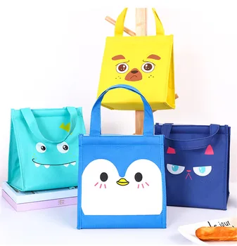 

Cut Animal Female Lunch Food Box Bag Fashion Insulated Thermal Food Picnic Lunch Bags For Women Kids Men Cooler Tote Bag Case