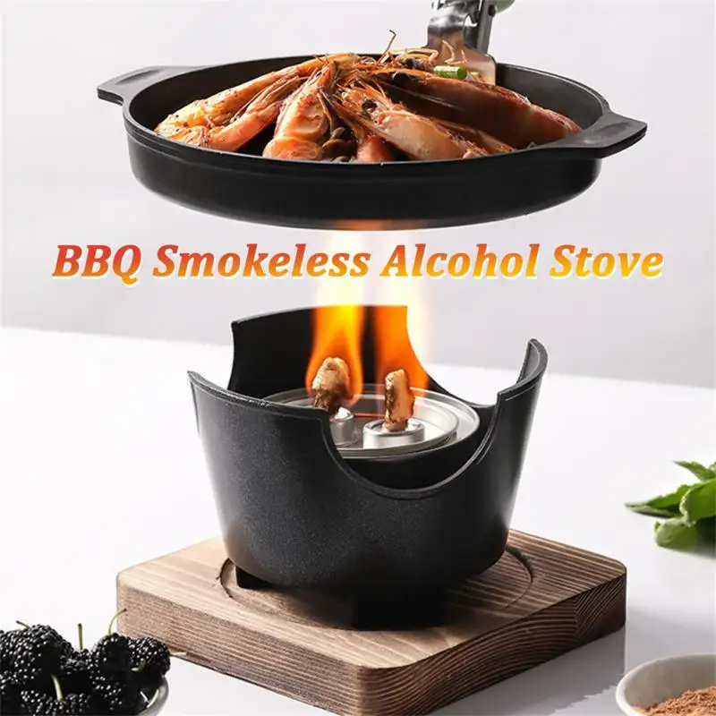 Mini BBQ Grill Portable Indoor Stick Proof Smokeless Japanese Mini Hibachi  Grill Individual Tabletop Portable Grill Camping Cooking Grill Alcohol  Stove Roasting Grill Picnic (HN-BBQ18D) - Yahoo Shopping