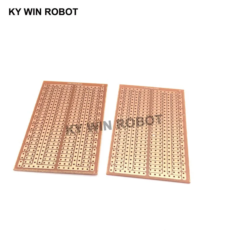 Prototype PCB Board 2pcs/lot DIY 4.5*7CM Prototype Paper PCB Universal Experiment Matrix Circuit Board 4.5x7CM