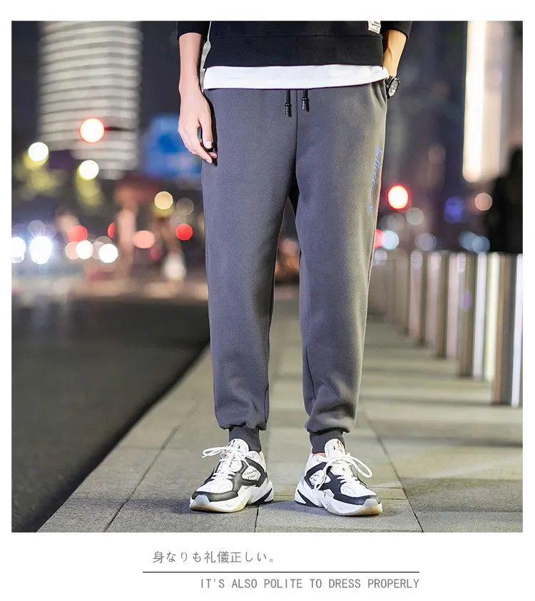 2022 Spring Autumn Black GREEN Men Pants Fashions Joggers Casual Sweatpants Track Men'S Sweat Trouser grey track pants