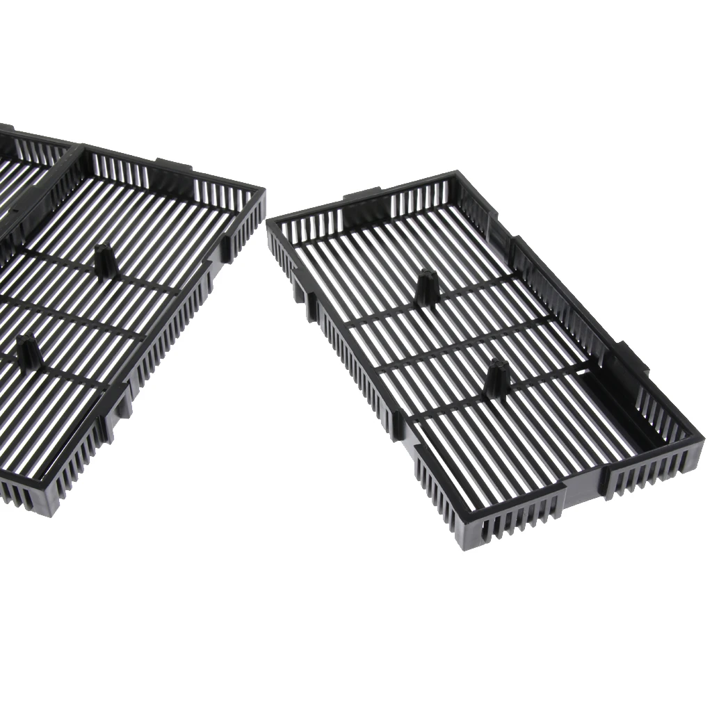 10x Useful Fish Tank Bottom Sand Gravel Filter Board Filtration Plate