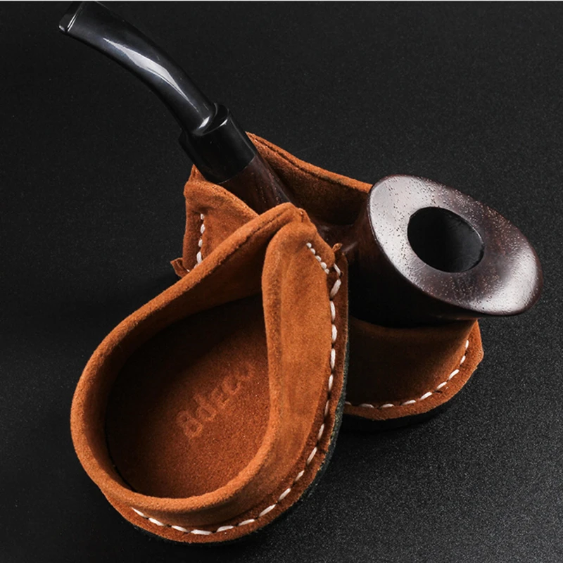 Pipe Holder Portable Pipes Rack Holders Cowhide Tobacco Smoking Stand/Holder Tool Accessories Fashion Hugh Quality 2021 | Дом и сад
