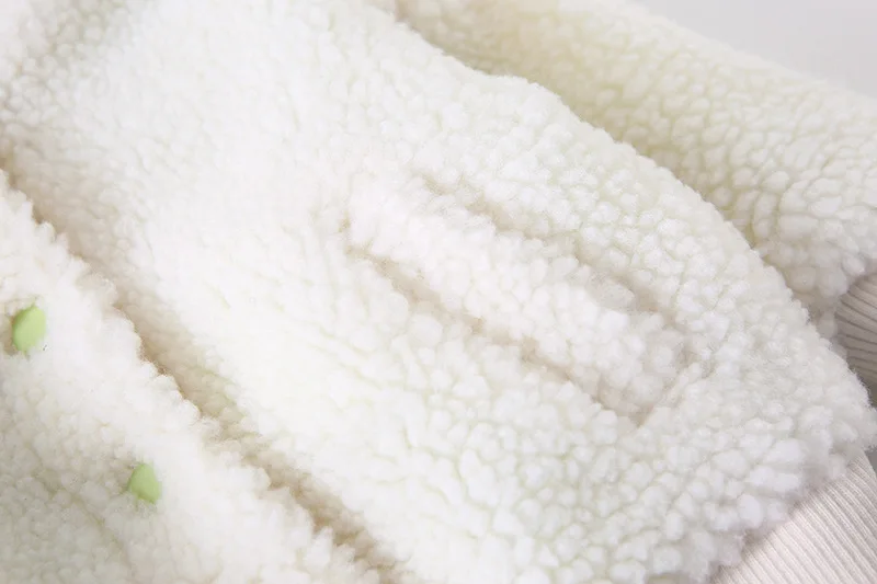 Детские шерстяные пальто для девочек; зимняя теплая одежда для девочек; пальто для детей; утепленные куртки с вышивкой из овечьего меха для детей; От 1 до 5 лет