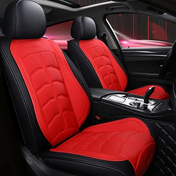 

PU Leather universal car seat covers For mitsubishi pajero 4 2 sport outlander xl asx accessories lancer car accessories styling