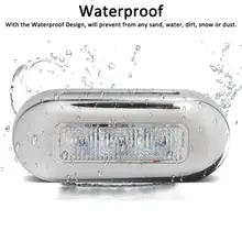 3 светодиодный Автомобиль Грузовик Лодка хвост бортовой светильник просвет габаритный фонарь индикатор 12V 4 шт. морской катер аксессуар лестничная площадка сбоку хвост светильник s