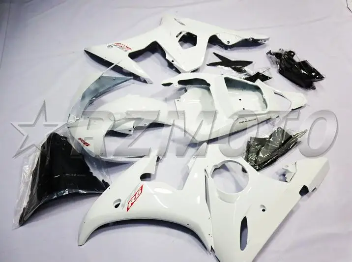 3 бесплатные подарки ABS обтекатель двигателя комплект подходит для YAMAHA YZF-R6 2003 2004 2005 R6 03 04 05 Полный обтекатели цвет белый хороший