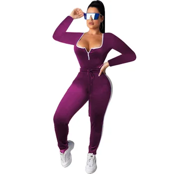 

Autumn Winter Women Two Piece Set Top and Pants Plus Size Tracksuit Sweatsuit Outfit Zipper Long Sleeve Casual Sets