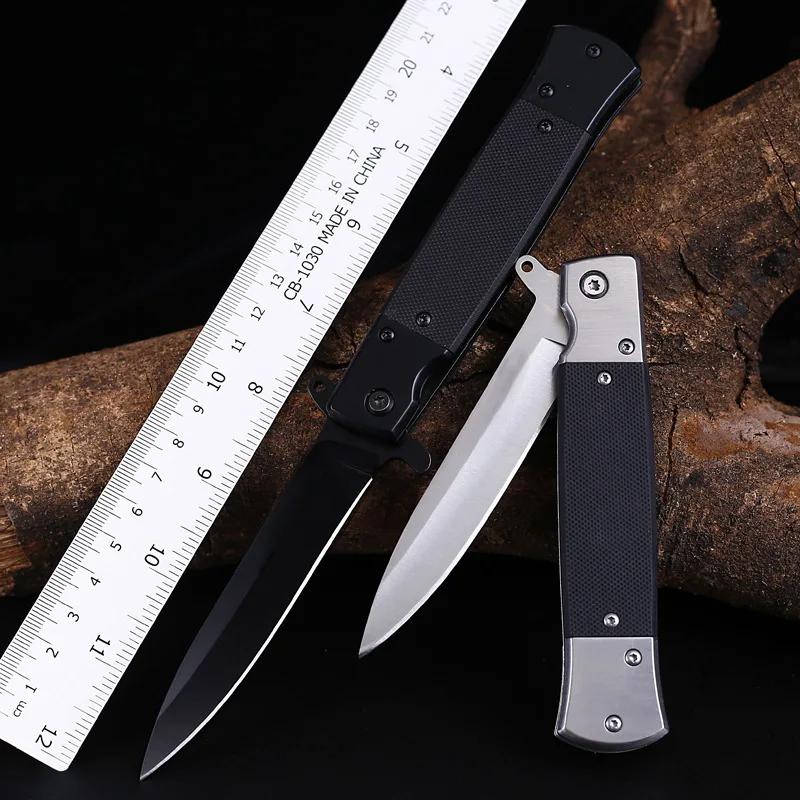 G10 Outdoor Tactical Folding Knife High Hardness 57HRC Self-Defense Survival knife Multifunctional Camping Pocket | Инструменты