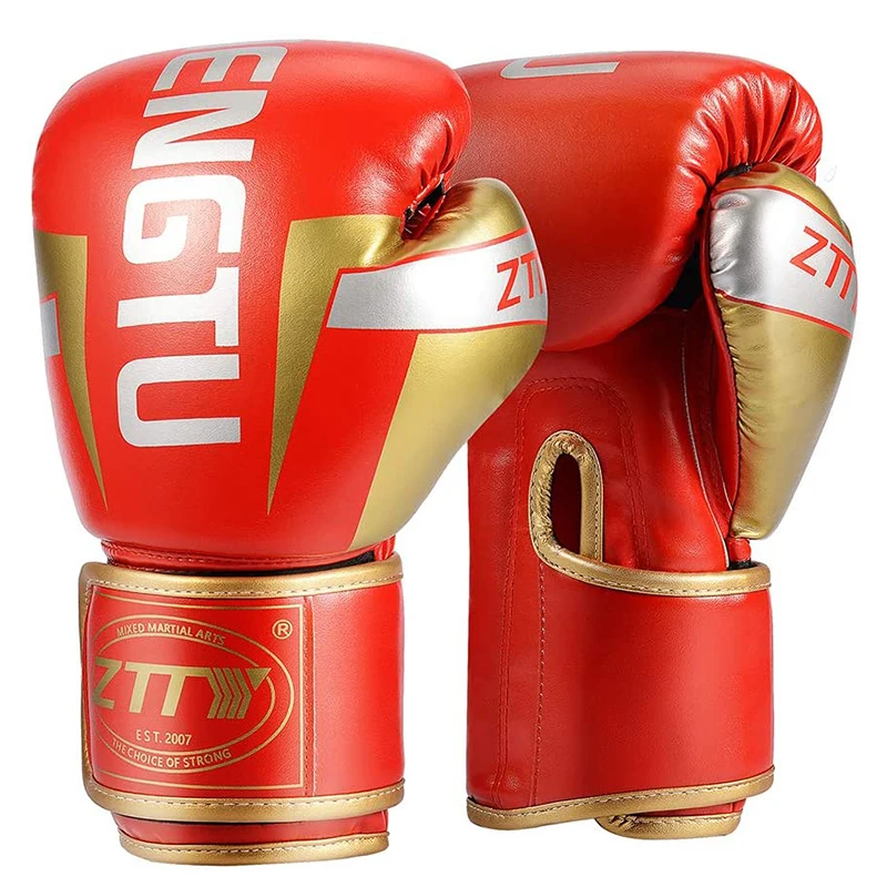 ZTTY 6 16OZ Kids Adults Women Men Sparring MMA Muay Thai Boxing Gloves