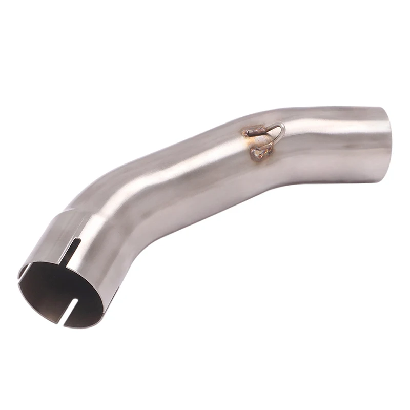 For Duke KTM 390 Adventure Husqvarna401 Motorcycle Exhaust Middle Link Pipe Escape Moto 51mm Muffler Carbon Fiber Heat Shield - Image 4