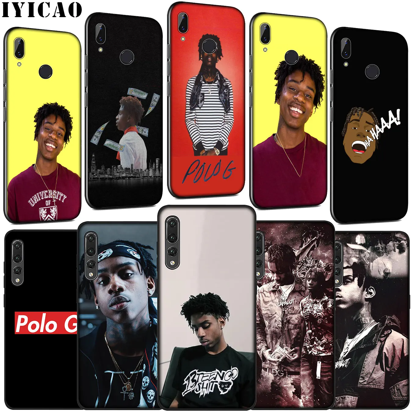 Polo G Мягкий силиконовый чехол для Huawei P30 P20 Pro P10 P9 Lite Mini 2017 2016 P Smart Z Plus 2019 |