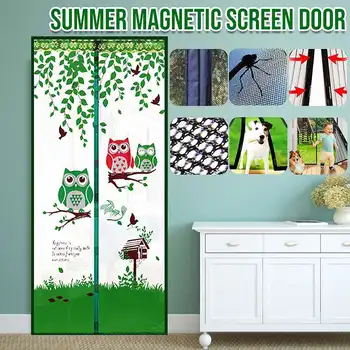 

Mosquito Nets Summer Anti Mosquito Insect Fly Bug Curtains Net Automatic Closing Door Screen Kitchen Curtains Auto Magnets