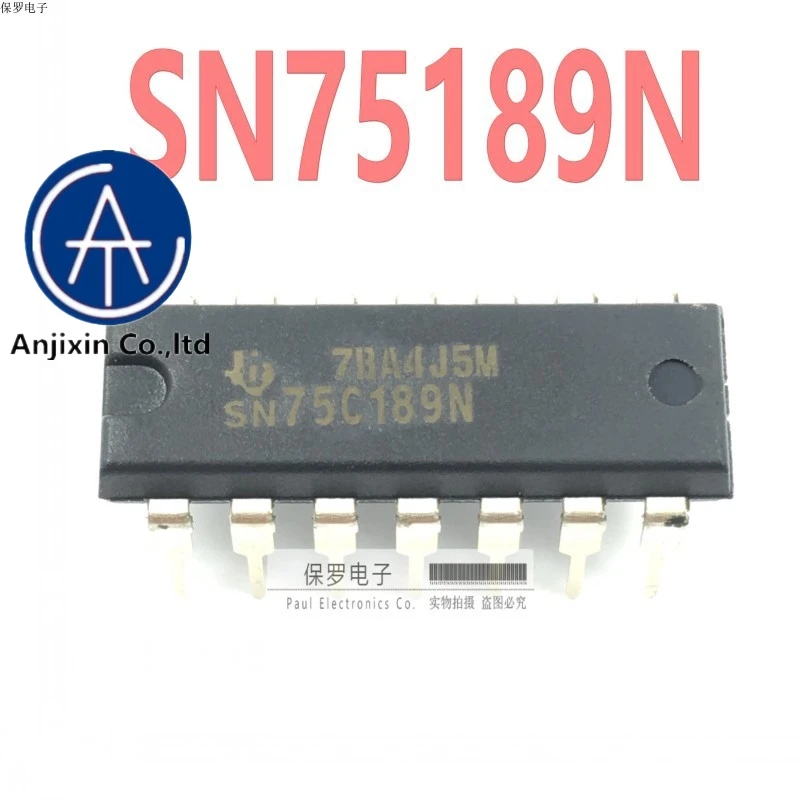 

10 шт., 100% оригинальный новый ресивер SN75189N SN75189 DIP-14