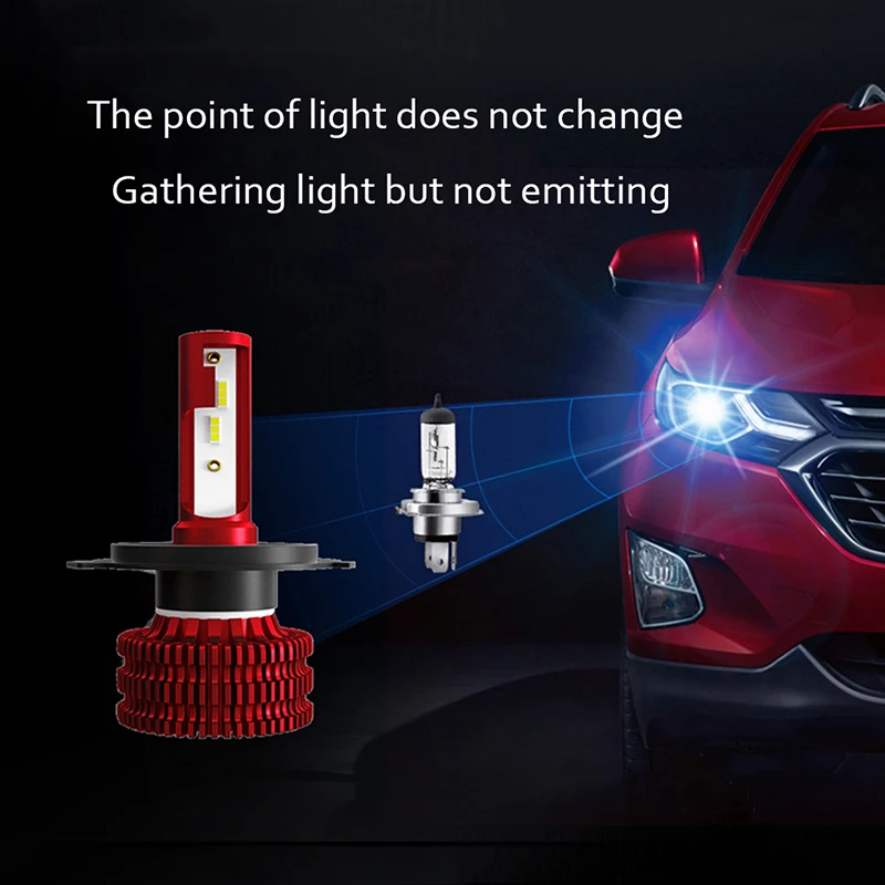 В году новая автомобильная лампа для фар led h7 самооборудованная система охлаждения, маленький размер, подходит для большинства моделей, наиболее горячая распродажа