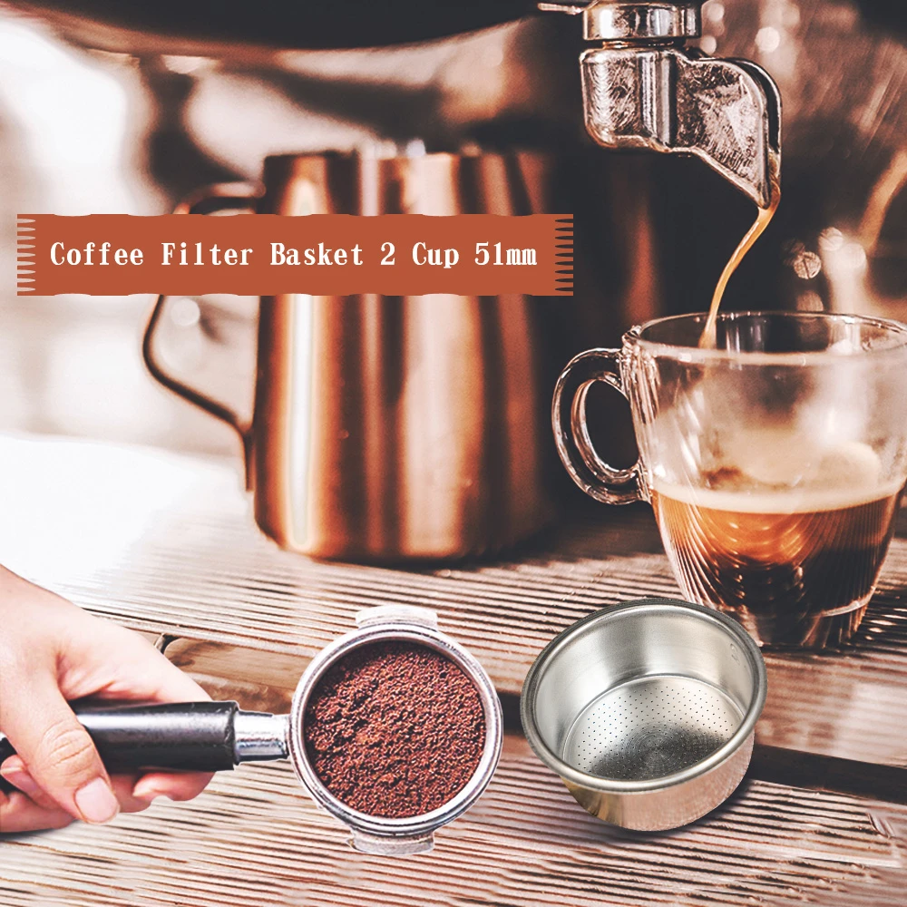 Фильтр для кофемашины Breville Delonghi Krups 51 мм|Фильтры кофе| |