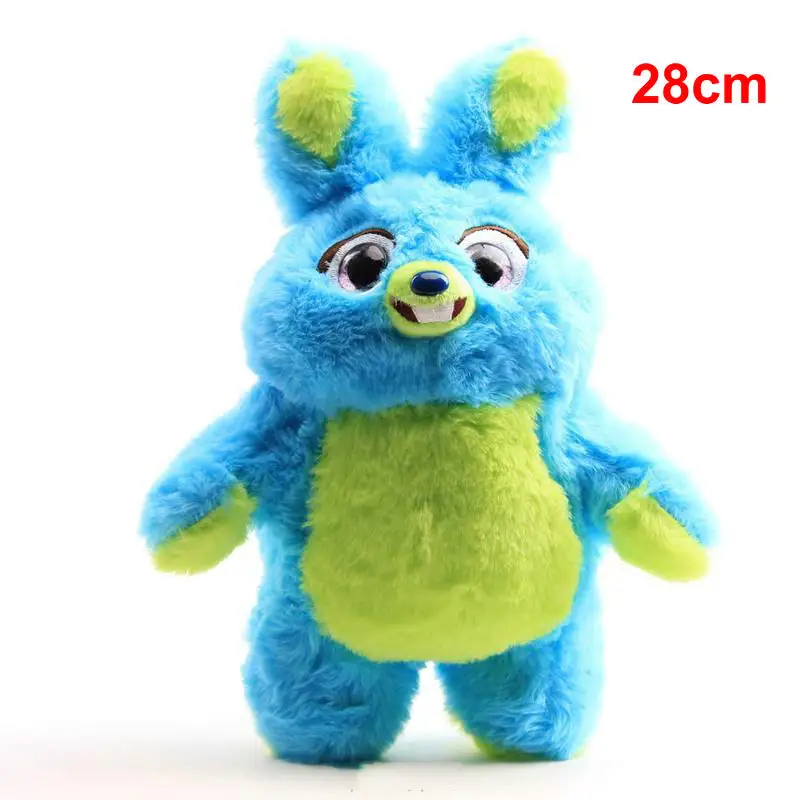 Bunny 28cm Фильм История Игрушек 4 плюшевая игрушка форки Вуди Джесси Базз Лайтер Даки Банни Мягкая кукла Фигурка мультяшная игрушка для детей Подарки для детей - Цвет: Bunny 28cm