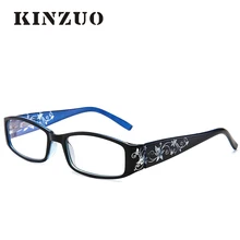 KINZUO анти-синий свет очки для чтения мужчин wo мужчин UV400 тест небьющиеся Рецептурные очки+ 1.0to+ 4,0 узорная рамка 18953