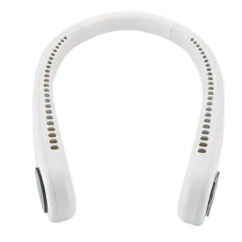 

Hot sale Portable USB Fan gadget Hands-Free Mini Fan Strong Wind Lazy Outdoor Sports Fan Neck Hanging USB Charging Summer Cooler