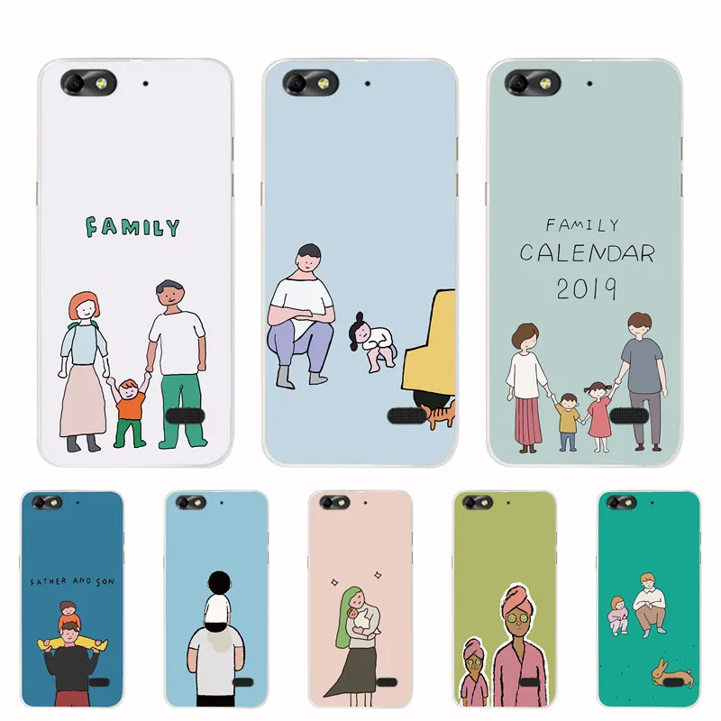 

For Huawei Honor 4C CHM-U01 Phone Cover Silicone TPU Back Cases 5.0" For Huawei Honor 4C C8818 G Play Mini Soft Bags