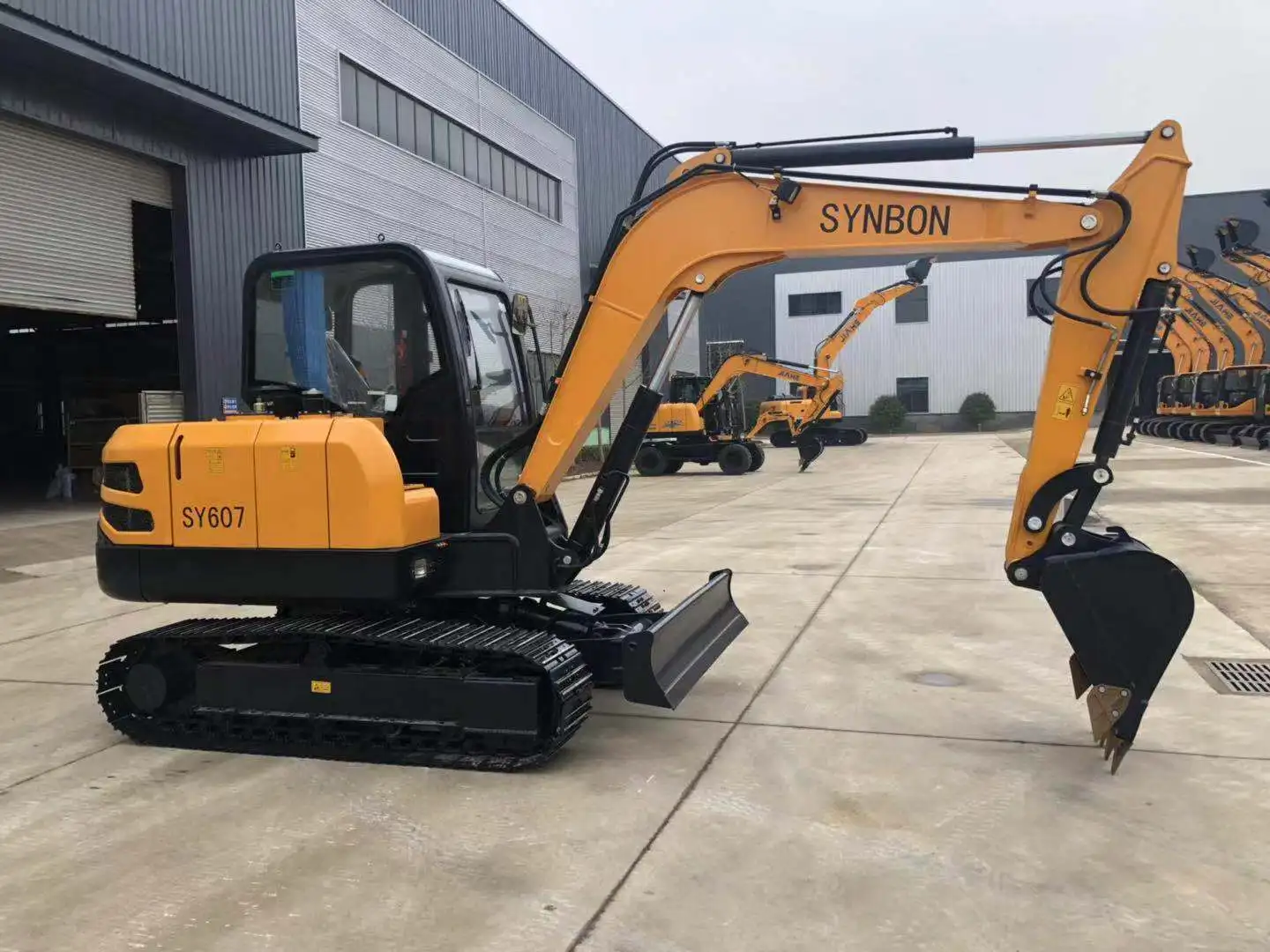 Рисунок 2 - SY607 гидравлическая система