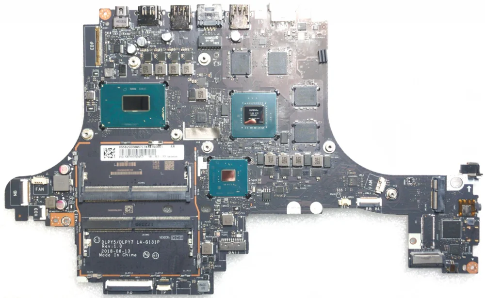 

SHELI DLPY5 / DLPY7 LA-G131P For Lenovo Y730-15ICH Notebook Motherboard CPU I7 8750H GPU GTX1050TI 4GB 100% Test Work 5B20S56957