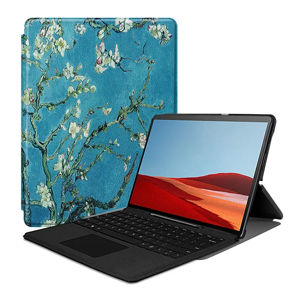 Чехол для планшета для microsoft Surface Pro X ультратонкий кожаный чехол-подставка для surface Pro X 13 дюймов - Цвет: MH