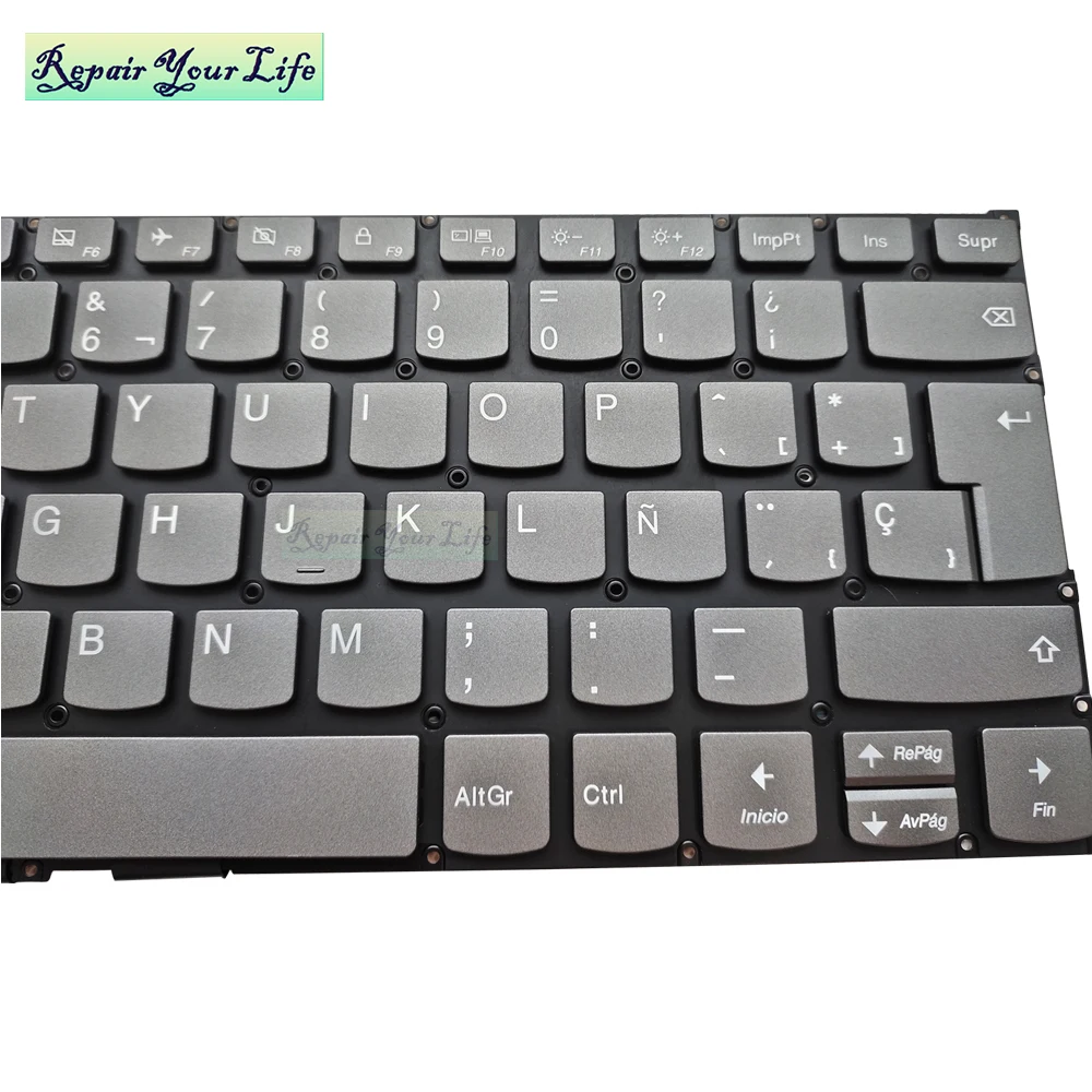 Teclado Retroiluminado para Notebook es sp Espanhol com Luz de Fundo e Iluminação para Lenovo Yoga 201314 530-14arr 530-14ikb Teclado de substituição - Imagem 2