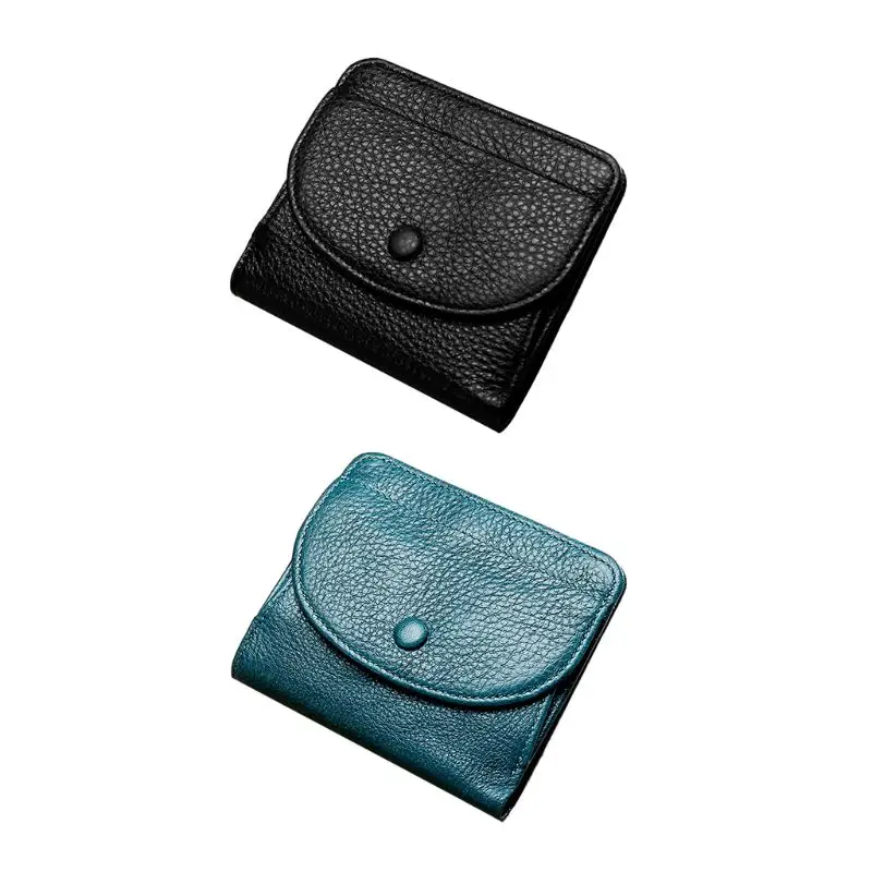 

Fashion Women Leather Mini Short Clutch Coin Purse Lady Female Small Money Card Keys Holder Change Purse Coin Organizer Bag